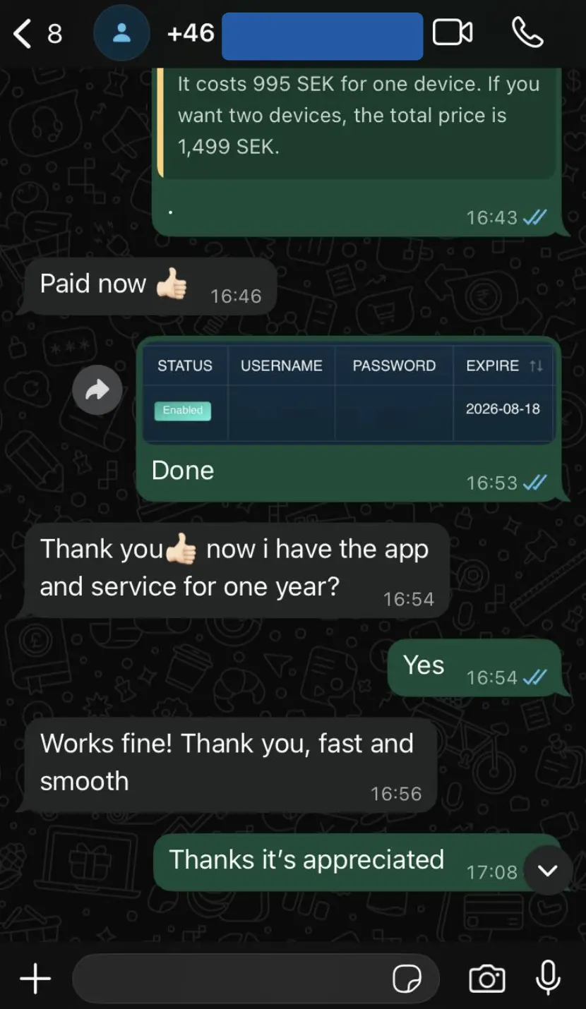 iptv sverige recensioner