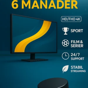 IPTV Sverige 6 månader